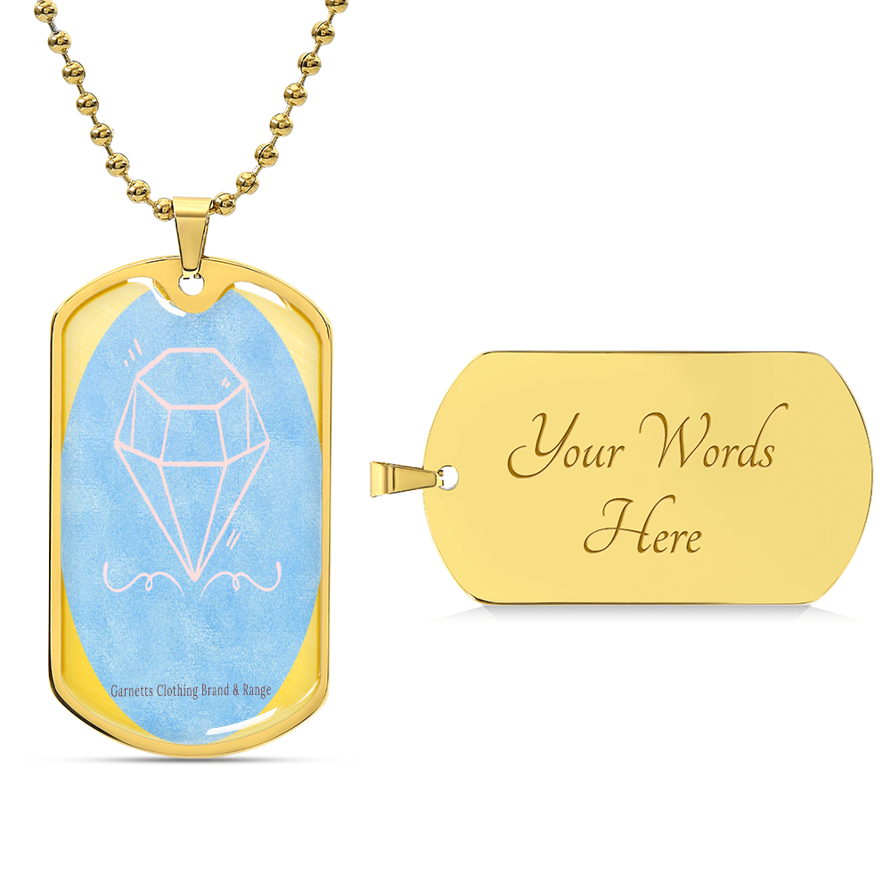 Luxury Dog Tag Necklace