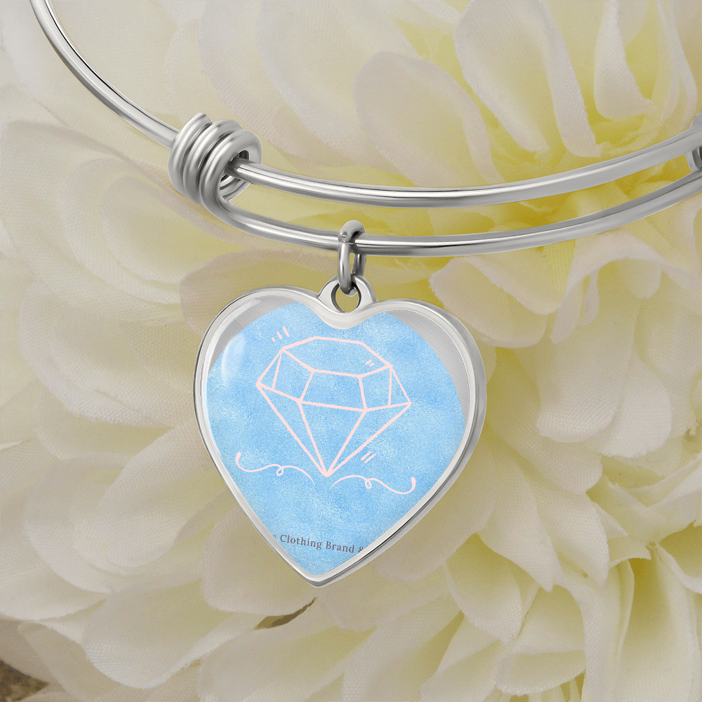 Luxury Heart Bangle