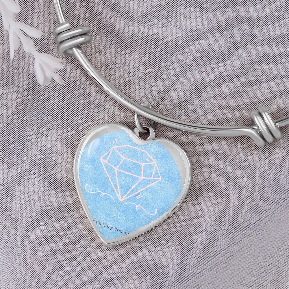 Luxury Heart Bangle