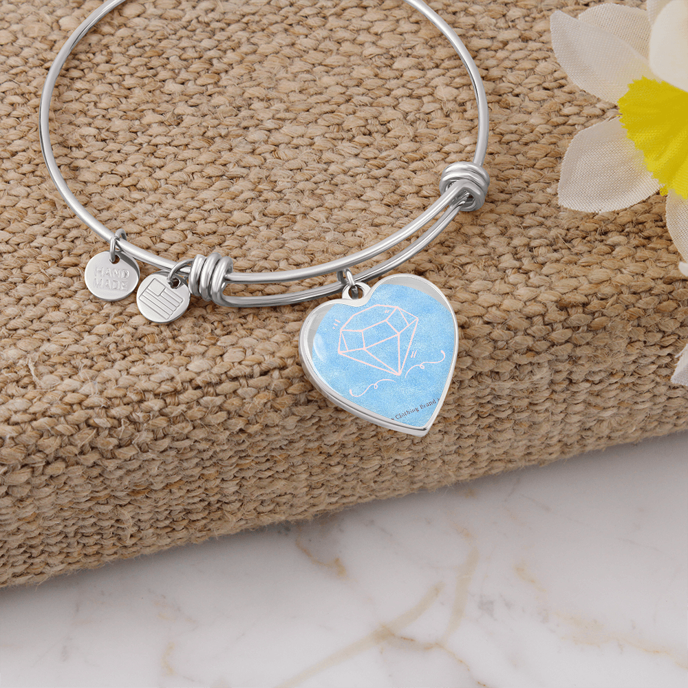 Luxury Heart Bangle