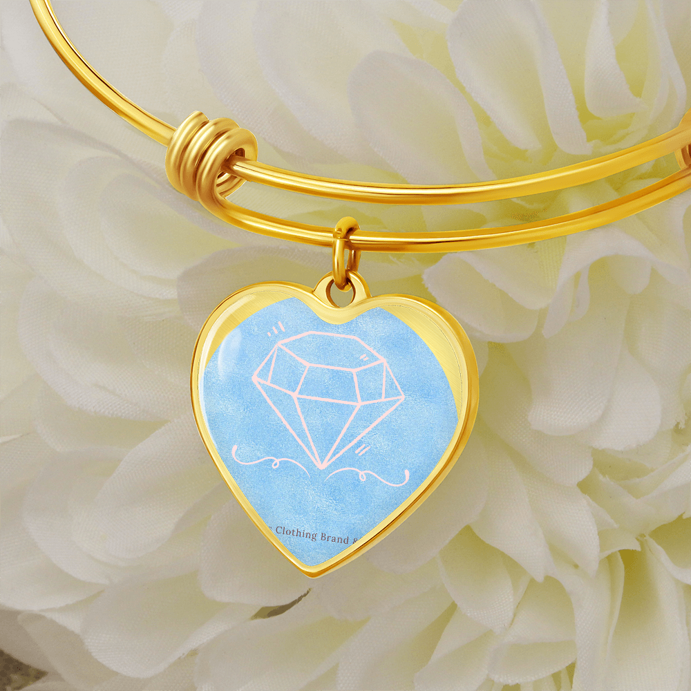 Luxury Heart Bangle