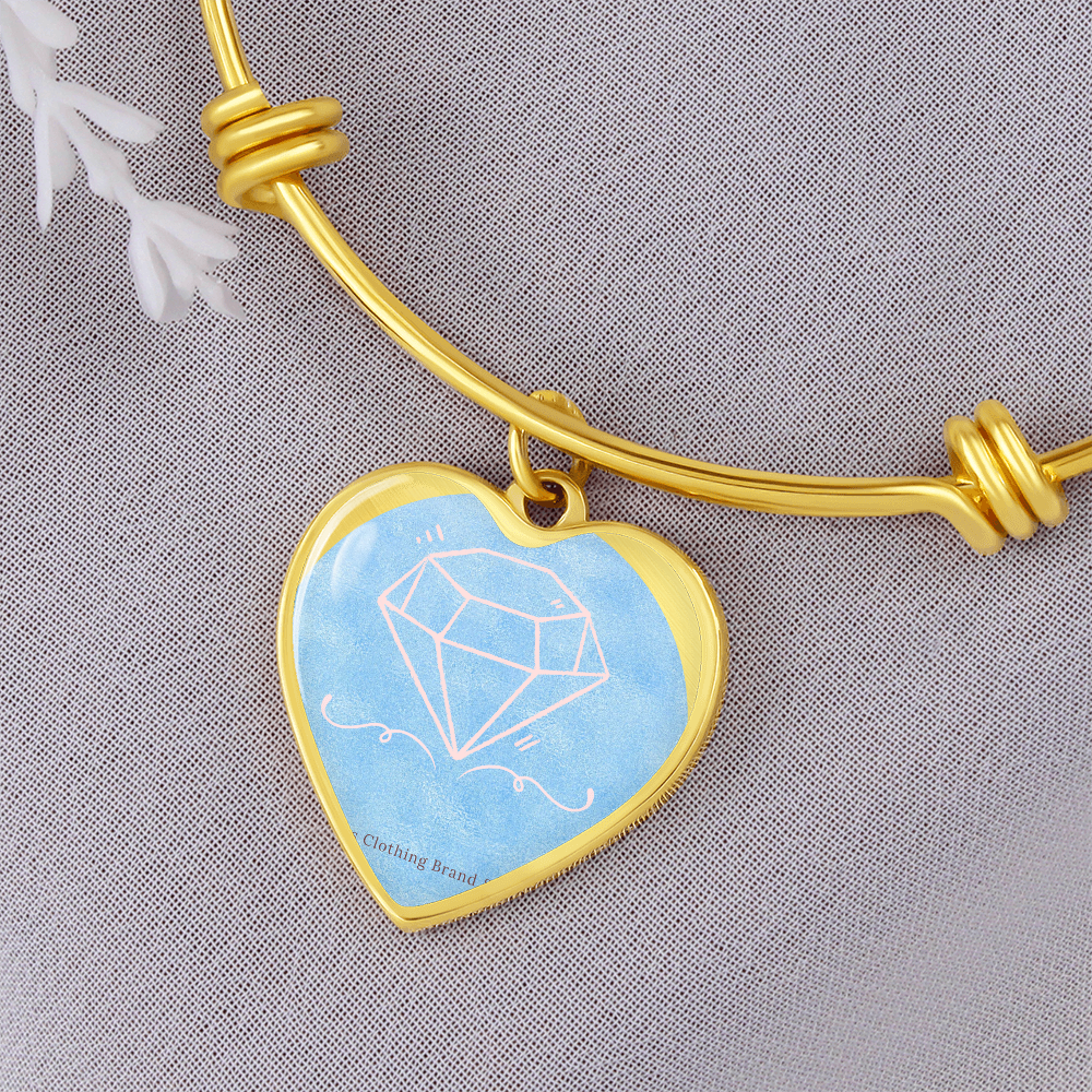 Luxury Heart Bangle