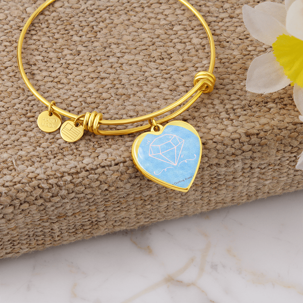 Luxury Heart Bangle