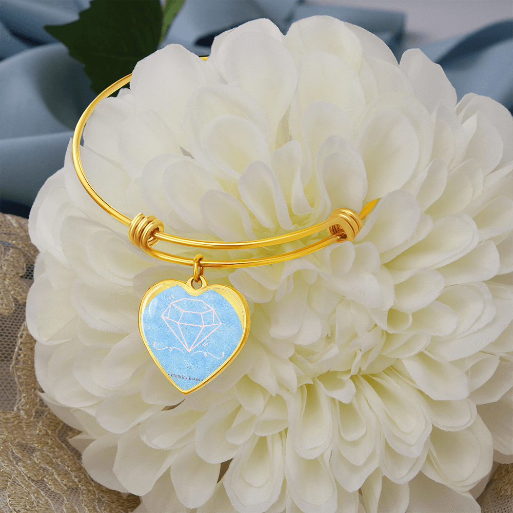 Luxury Heart Bangle