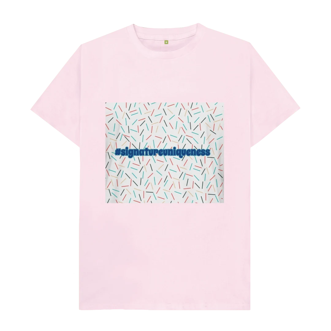 Short sleeve t-shirt Signature Uniqueness