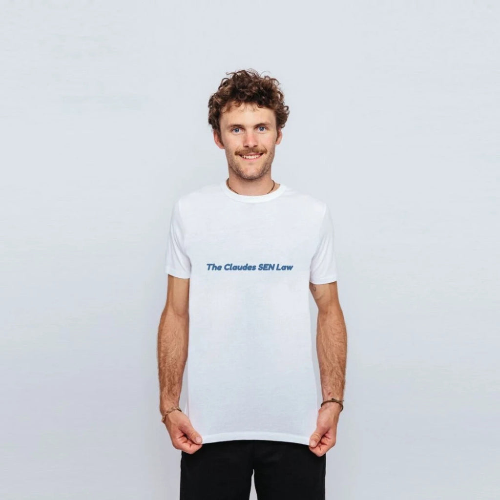 Short sleeve t-shirt The Claudes SEN Law for Reform in Education