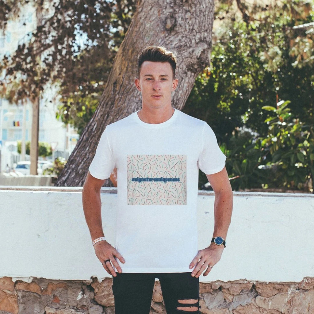 Short sleeve t-shirt Signature Uniqueness