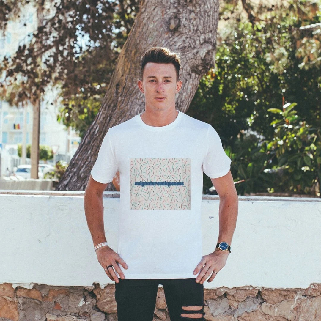 Short sleeve t-shirt Signature Uniqueness